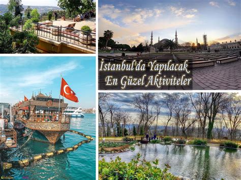 Istanbul da yapılacak değişik aktiviteler